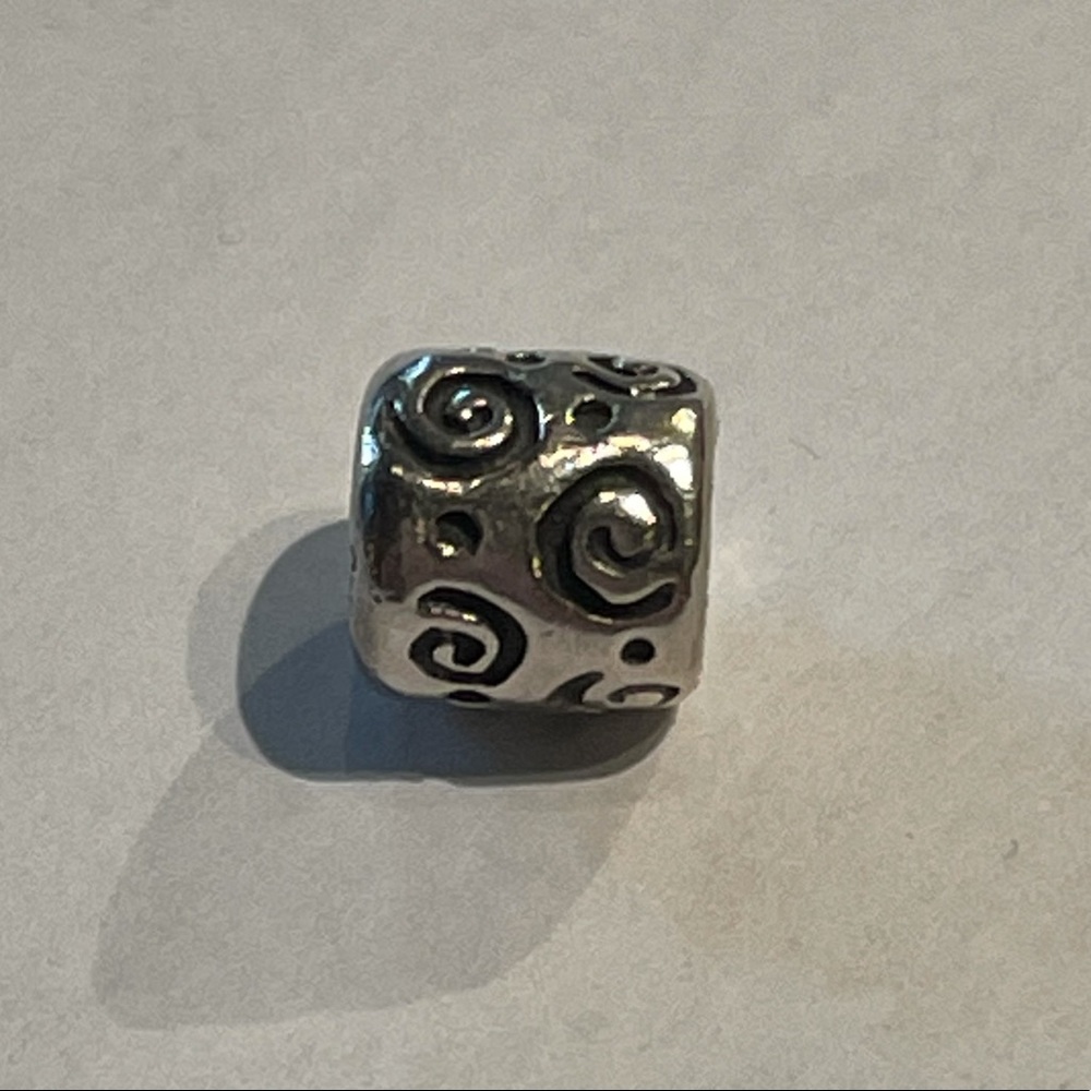 Pandora- vintage swirl charm